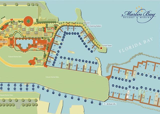 Residence 28 at Marlin Bay — photo 4: 3 bedroom waterfront home, Marathon FL